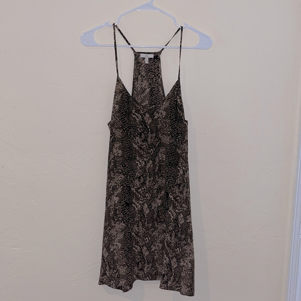 Joie Snakeskin Dress